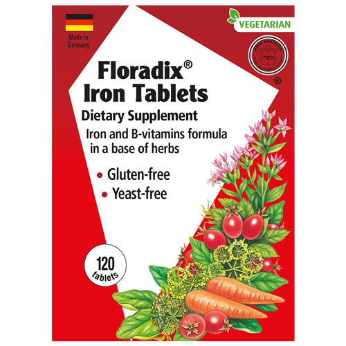 Floradix Iron 80ct (Salus) Front