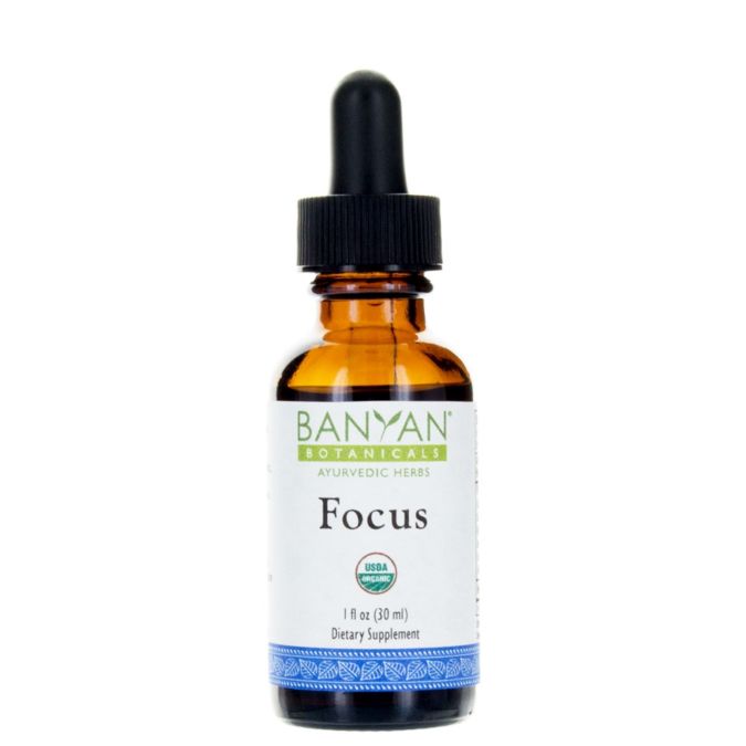 Focus Liquid Extract Organic (Banyan Botanicals) Front