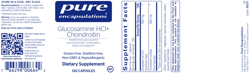 Glucosamine HCl Chondroitin