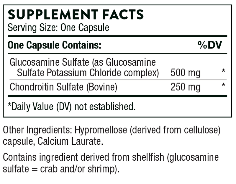 Glucosamine & Chondroitin Thorne Products