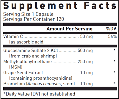 Glucosamine + Msm Forte 120 Count