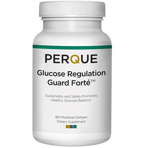 Glucose Regulation Guard Forte (Perque) 180ct Front