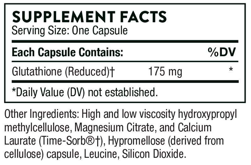 Glutathione-SR NSF Thorne Products