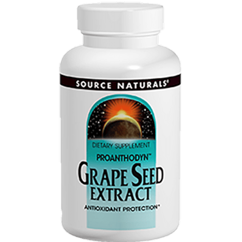 Grape Seed Extract 200 mg (Source Naturals) Front