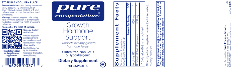 Growth Hormone Support 90 Count