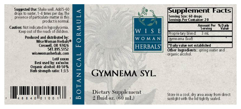 Gymnema Wise Woman Herbals products