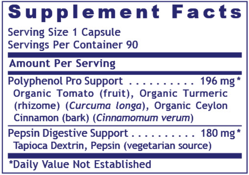 HCL Activator Premier (Premier Research Labs) Supplement Facts