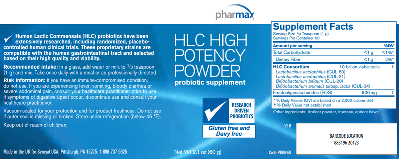 HLC High Potency Powder 4.2 oz