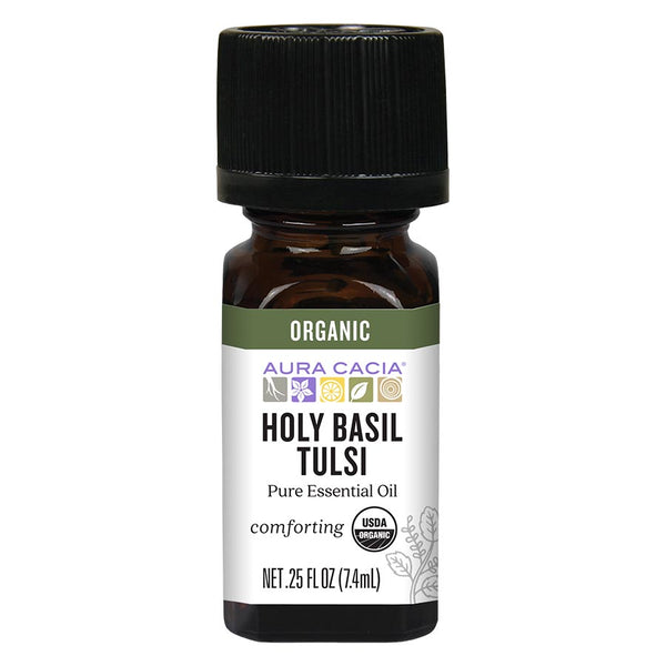 Holy Basil Org Essential Oil (Aura Cacia) Front