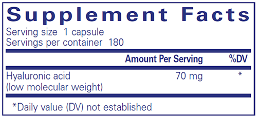 Hyaluronic Acid 180 Count