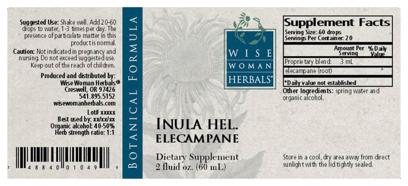 Inula Elecampane Wise Woman Herbals products