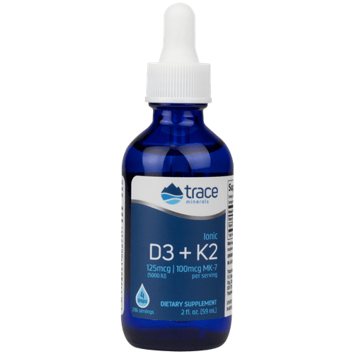 Ionic Vitamin D3 + K2 Trace Minerals Research