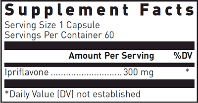 Ipriflavone Douglas Labs supplement facts