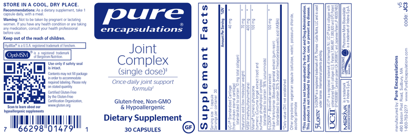 Joint Complex (single dose)* 30 Count