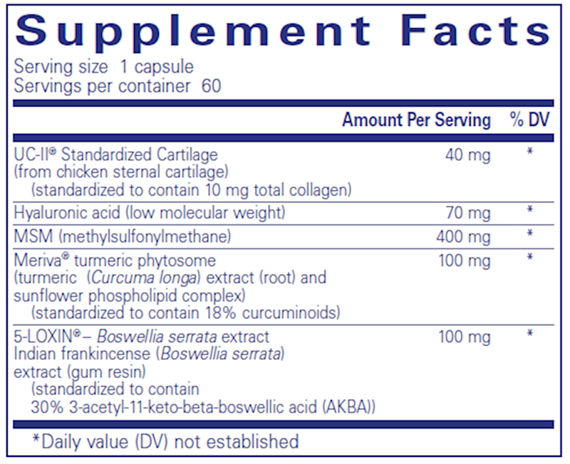 Joint Complex (single dose)* 60 Count