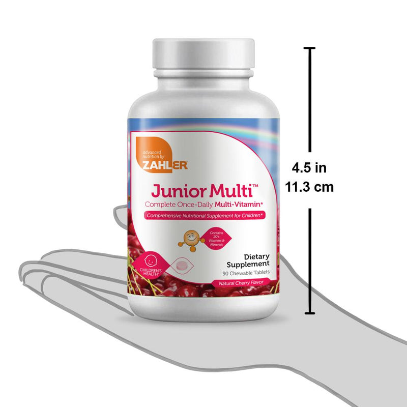 Junior Multi-Vitamin (Advanced Nutrition by Zahler) Size