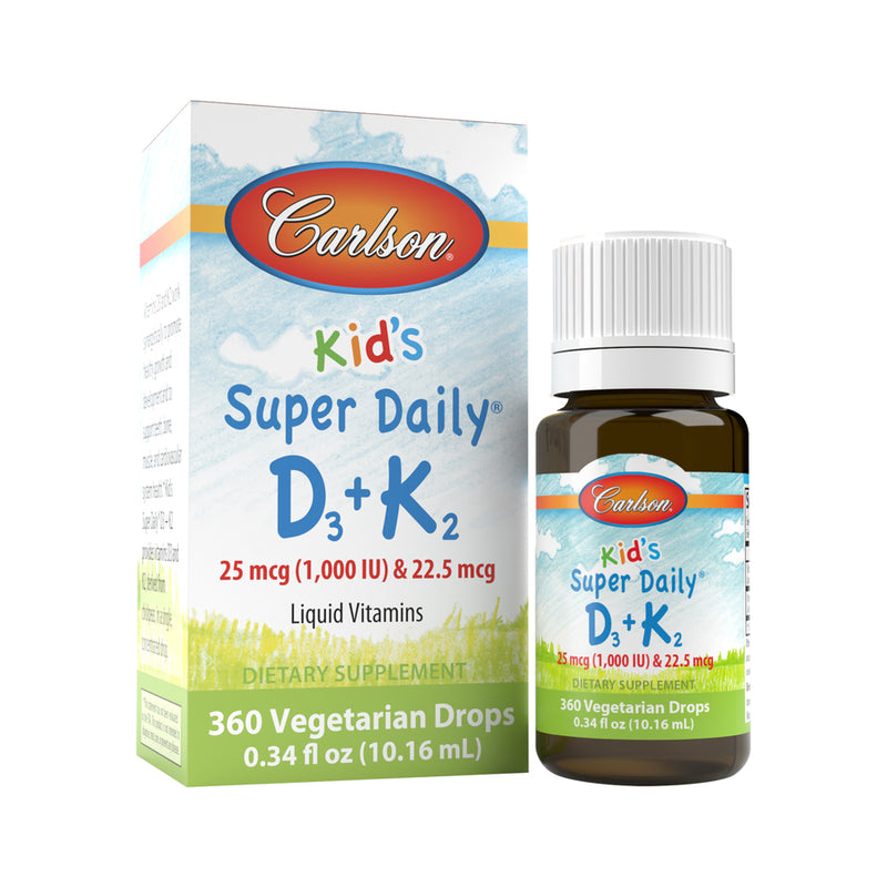 Kids D3 & K2 (Carlson Labs) Front