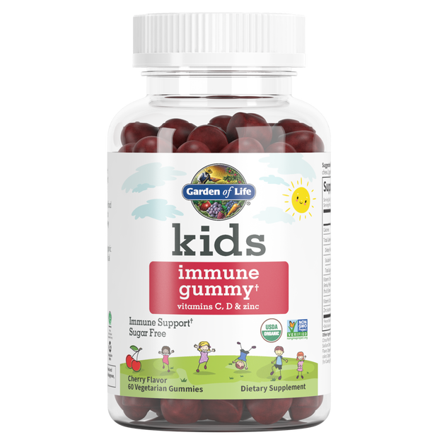 Kids Immune Gummy Cherry (Garden of Life) Front