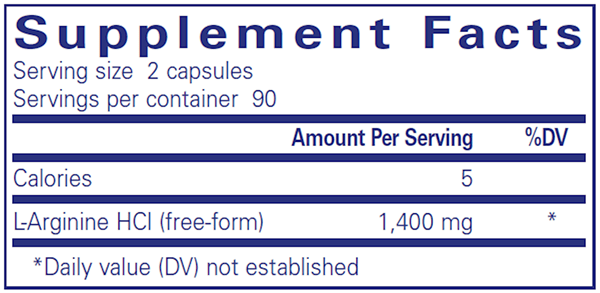 L-Arginine 180 Count