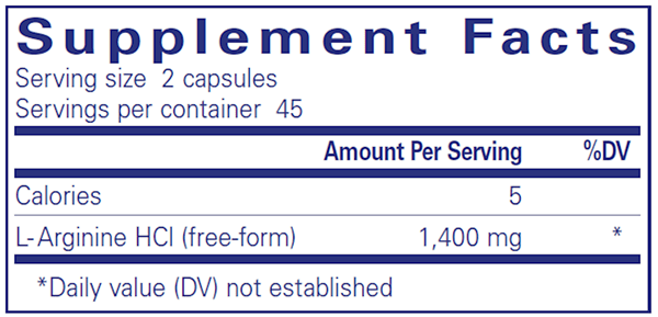 L-Arginine 90 Count