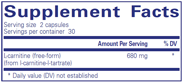 L-Carnitine 60 Count