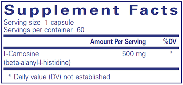 L-Carnosine 60 Count