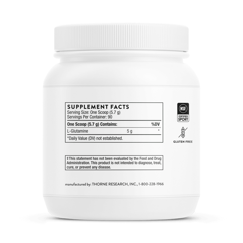 L-Glutamine Powder NSF Thorne Research