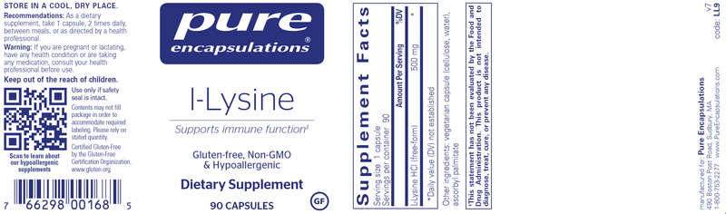 L-Lysine 90 Count