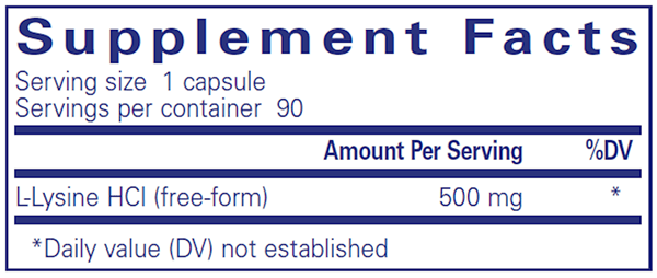 L-Lysine 90 Count