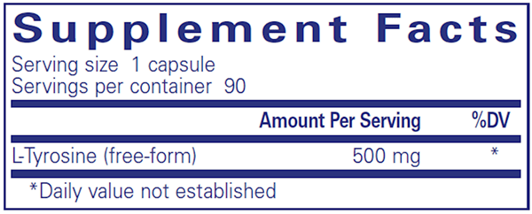 L-Tyrosine 90ct