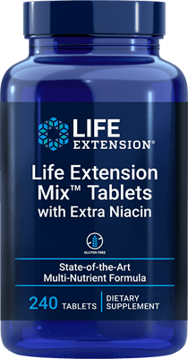 Life Extension Mix™ Tablets with Extra Niacin (Life Extension) Front