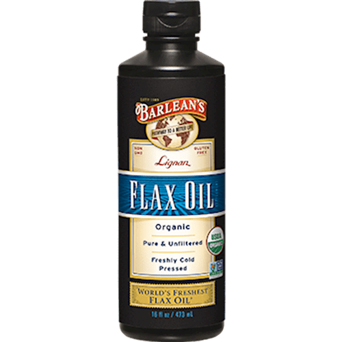 Lignan Flax Oil (Liquid) 16oz (Barlean's Organic Oils)