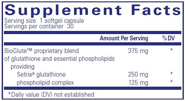 Liposomal Glutathione 30's