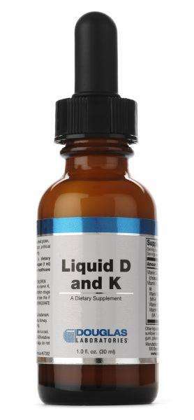 Liquid D & K 30 ml (Douglas Labs) Front