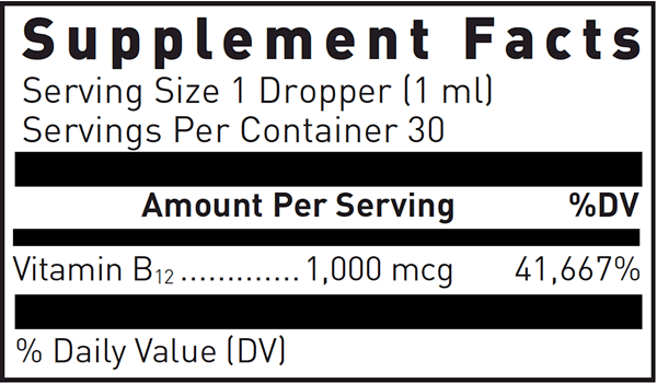 Liquid B12 W/ Methylcobalamin