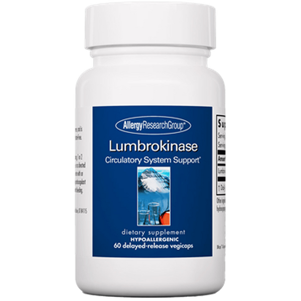 Lumbrokinase Delayed Release Vegicaps 60 Count