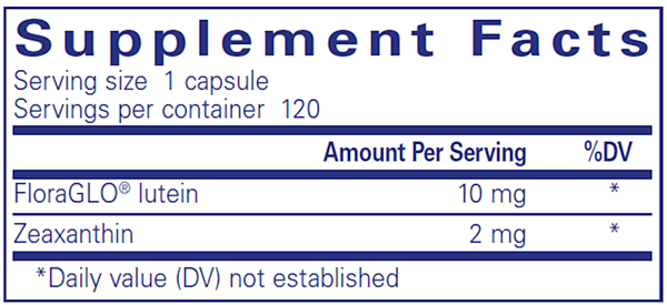 Lutein/Zeaxanthin 120 Count