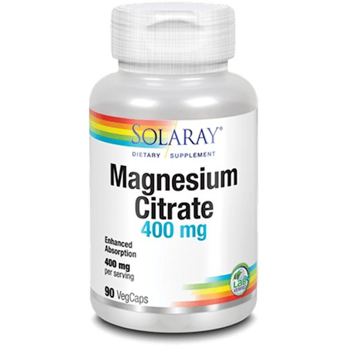 Magnesium Citrate 400 mg Solaray