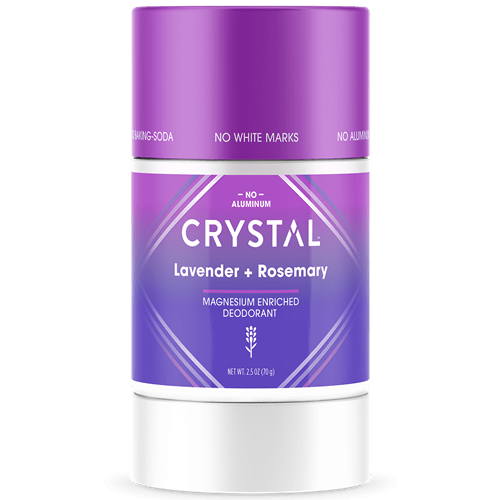 Magnesium Enriched Lavender And Rosemary Deodorant Stick Crystal