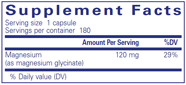 Magnesium Glycinate 180ct