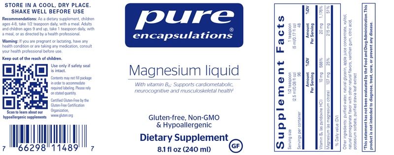 Magnesium Liquid 240 ml