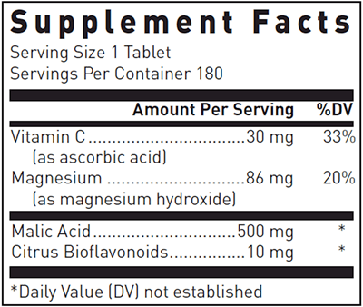 Malic Acid + Magnesium