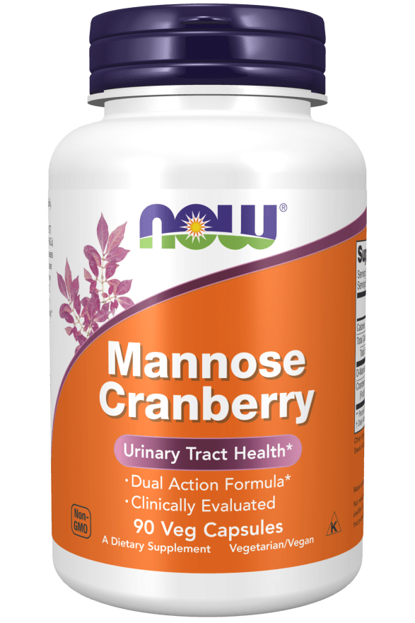 Mannose Cranberry (NOW) Front