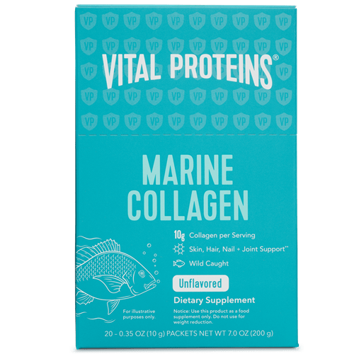 Marine Collagen Stick Pack Box (Vital Proteins) Front