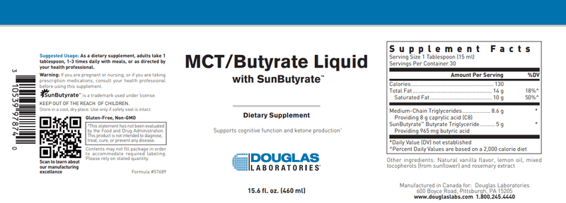 Mct/Butyrate Liquid