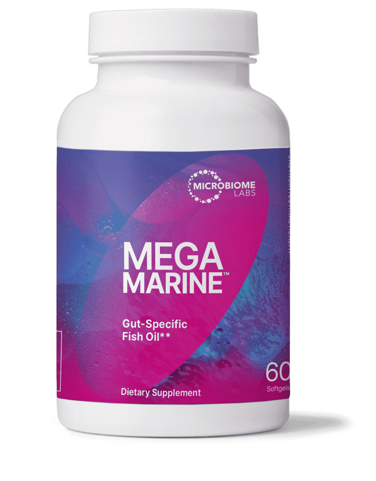 megamarine gut associated fish oil microbiome labs | dpa supplement | epa dha supplement | omega 3 supplement