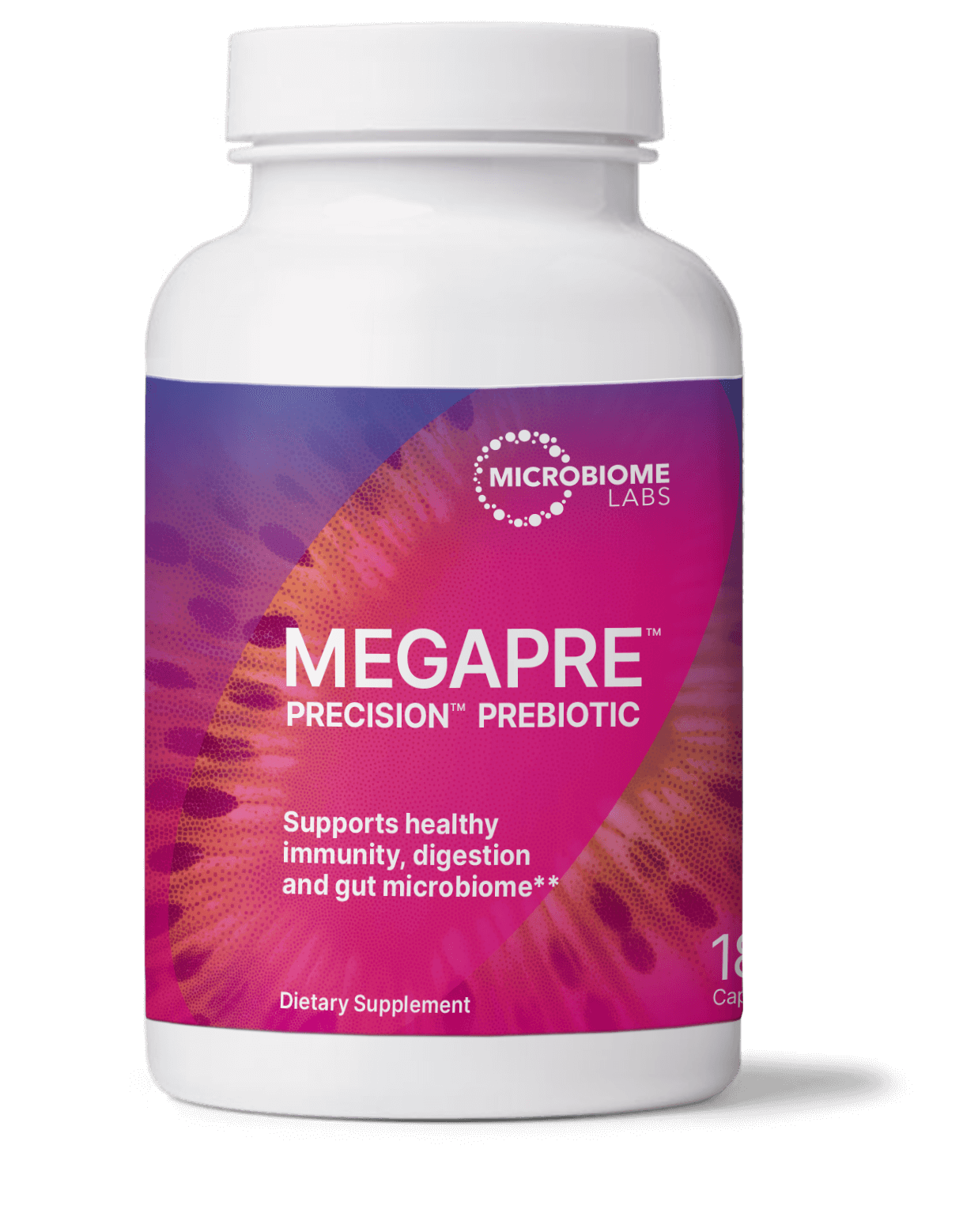 MegaPre (Capsules) - A Precision Prebiotic for Keystone Gut Bacteria