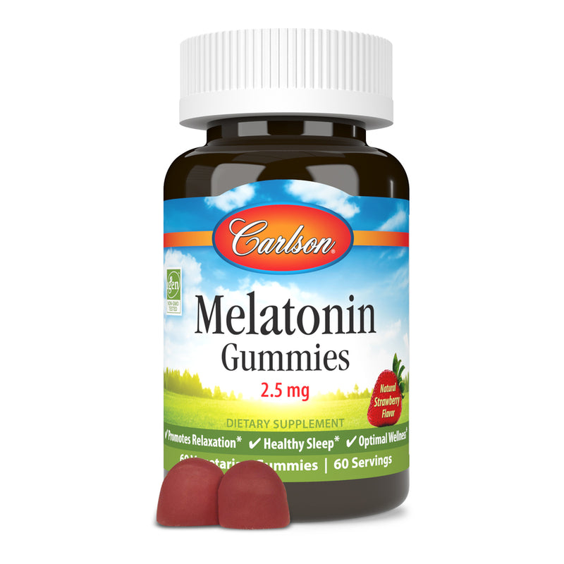 Melatonin Gummies (Carlson Labs) Front