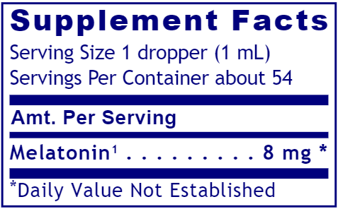 Melatonin-ND (Premier Research Labs) Supplement Facts