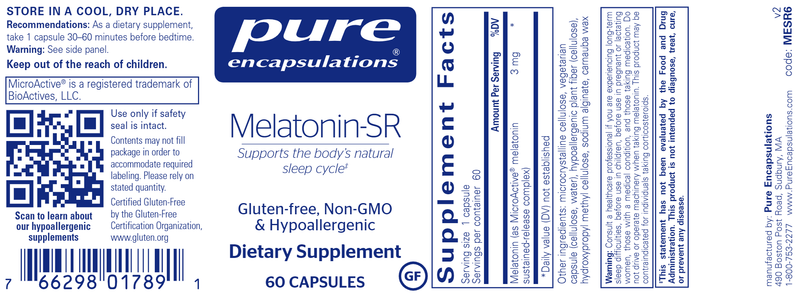 Melatonin-SR 60's